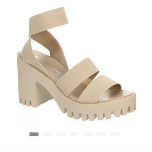 Madden Girl Platform Sandal - Sand